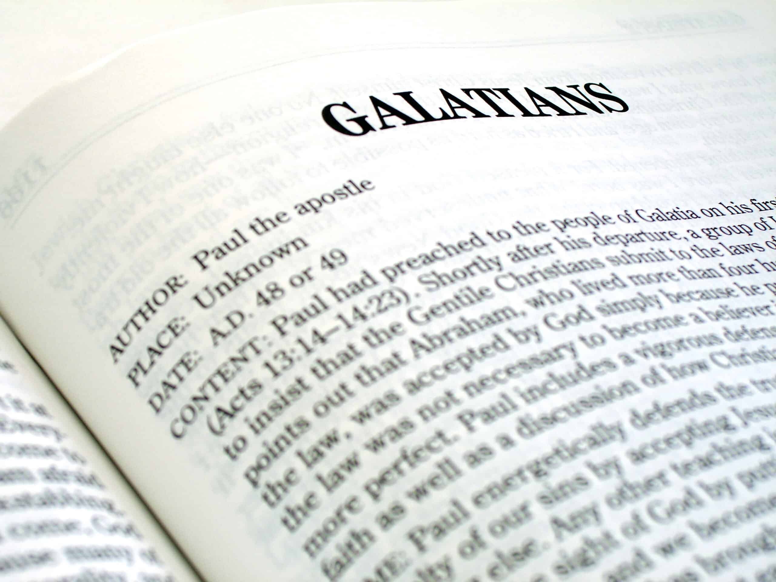 Galatians - Wayne Barber shutterstock_867436-1
