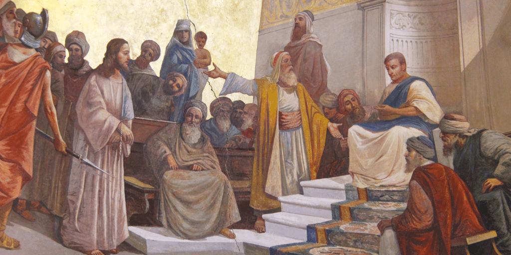 I believe pontius pilate
