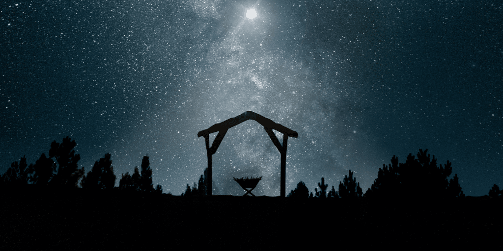 Nativity Scene Night Sky Article